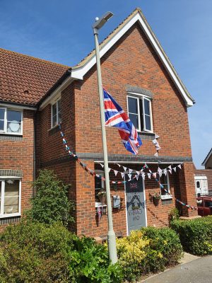 VE Day House Flag 75 Whitstable