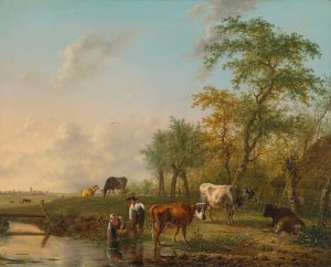 Milk Pastoral Painting